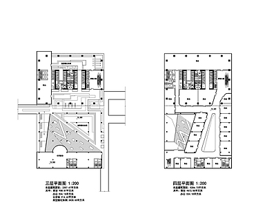 现代办公楼建筑 南山科技联合大厦 超套图 施工图