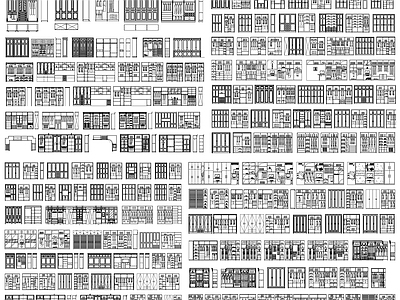 现代柜子 素材 剖面 衣帽柜 设计 施工图