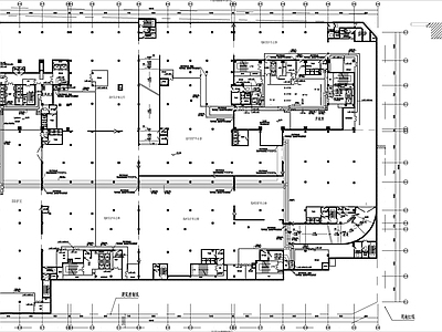 电气图 人防地下室电施 建筑电气 施工图