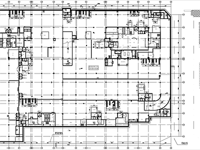 现代其他建筑 人防地下室建施 施工图