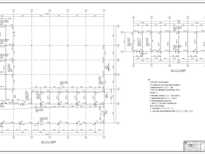 现代建筑工程节点 锅炉房土建 施工图