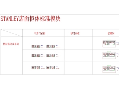 美式柜子 美式图库 衣帽间 柜酒柜书柜矮 矮柜头柜 书台 施工图