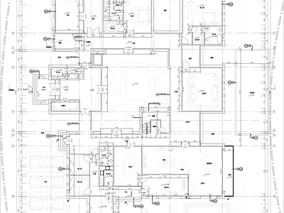 现代民宿建筑 乡村民俗 施工图