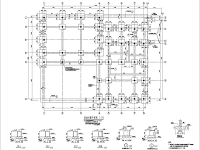 混凝土结构 安缦结构图纸 丽江安曼结构图纸 施工图