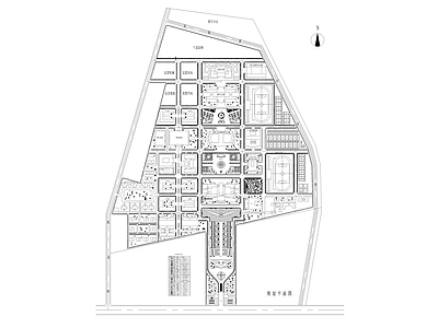 现代校园景观 大园 规划设计图 施工图