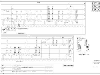 电气图 国际 建筑电气 火灾报警系统 施工图