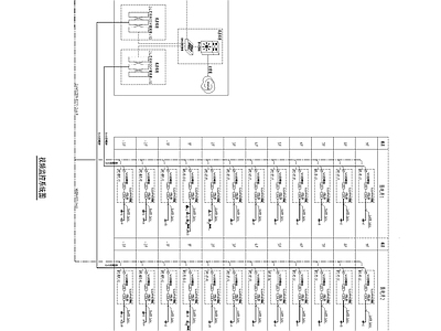 电气图 系统图 视频监控系统图 施工图