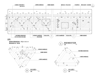 现代铺装图库 跑道 绿道图案 施工图