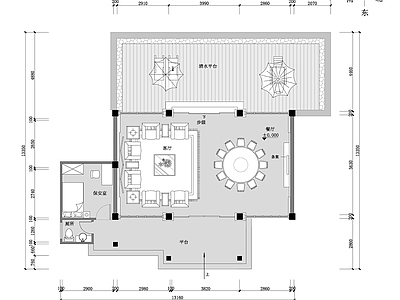 现代其他公共空间 接待中心 施工图