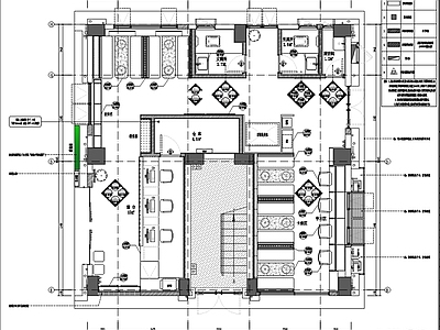 现代其他公共空间 出租公寓共享公区 室内装 施工图