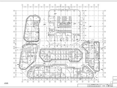 幕墙结构 商业建筑幕墙图纸 施工图