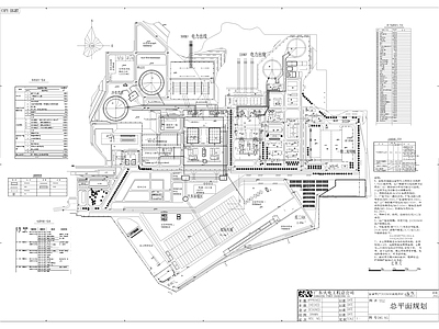 现代其他景观 总绿化平面 施工图