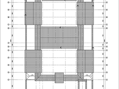 中式四合院 民宿四合 施工图