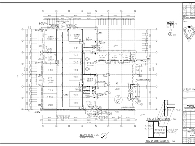 现代商业综合体 商场建筑图 施工图