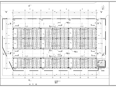 现代其他建筑 立体车库 施工图