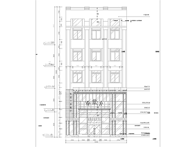 现代其他节点详图 20套火锅店 施工图