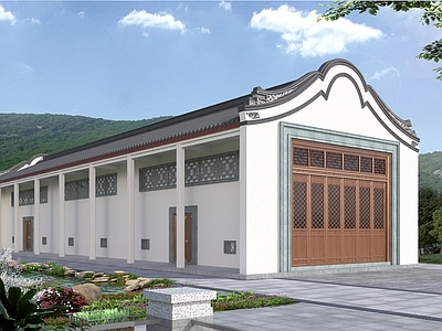 中式古建 寺庙 祠堂 施工图