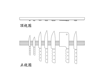 现代厨房设施 刀架安装 刀架材质 刀架设计 刀架价格 刀架保养 施工图