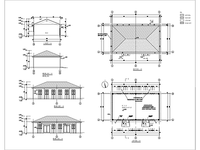 现代其他建筑 配电房建施图 施工图