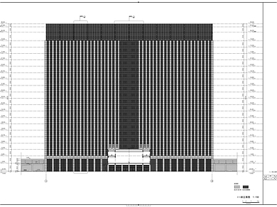 现代办公楼建筑 行政综合 施工图