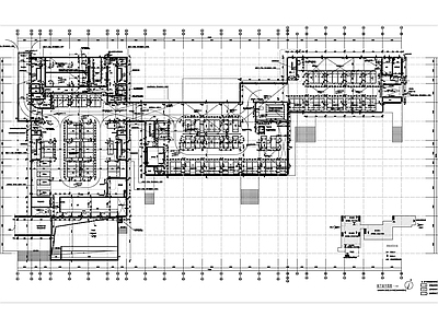 现代其他建筑 地下车库建施图 施工图