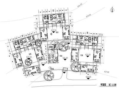 现代民宿建筑 乡村民宿 文旅建筑 民宿 院落式 施工图