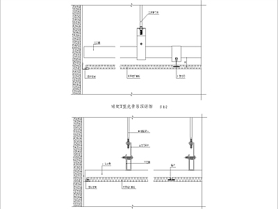 现代其他节点详图 矿棉板与墙收边 节点图 施工图