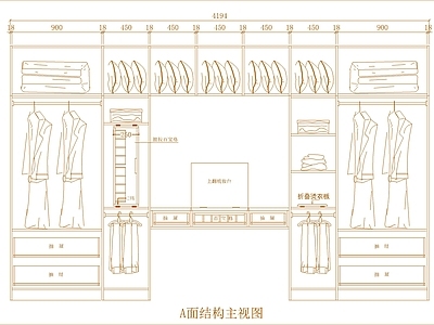 欧式柜子 图块 施工图