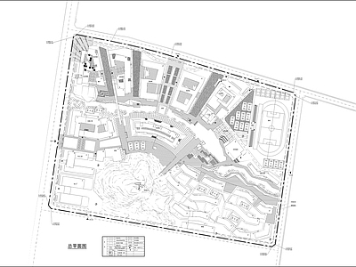 现代校园景观 施工图