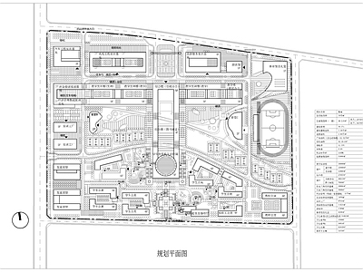 现代校园景观 校园规划 施工图