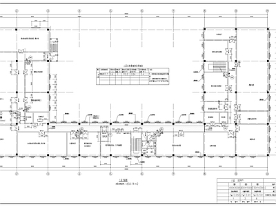 现代厂房 中国航发发动机 测试楼建筑 施工图