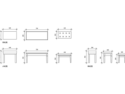 现代桌椅 钢琴凳设计 钢琴凳材质 钢琴凳风格 钢琴凳舒适度 钢琴凳调整 施工图