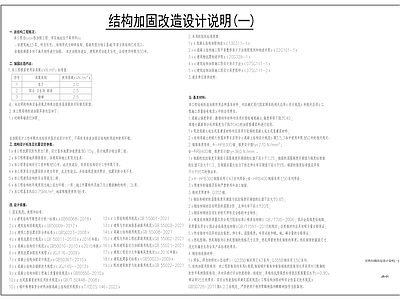 其他结构设计 砌体加 施工图