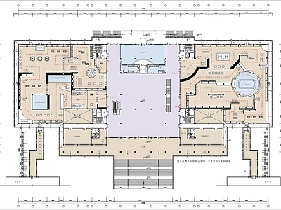 现代其他文化空间 文化展厅图 施工图