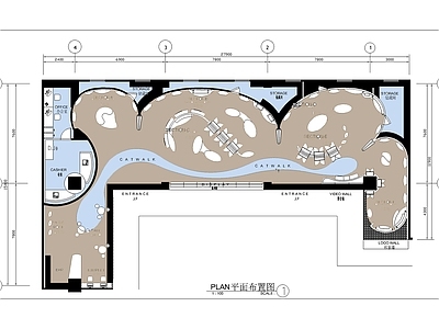 现代其他文化空间 文化展厅图 施工图