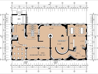 现代其他文化空间 文化展厅图 施工图