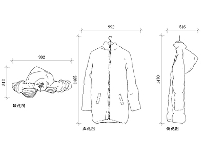 现代服装店 夹克设计 夹克结构 夹克材质 夹克款式 夹克细节 施工图