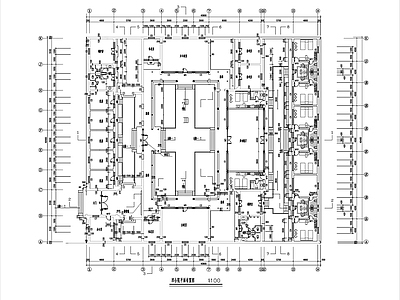 中式民宿建筑 四合院建筑设计 民宿建筑设计 民宿四合院平立面 施工图