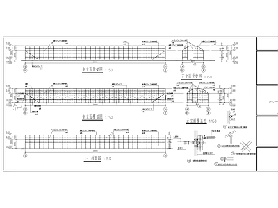 钢结构 蔬菜大棚建设项目 施工图