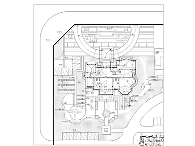 现代校园景观 幼儿园景观 幼儿园平面图 施工图