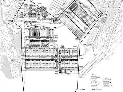 现代规划设计 养殖场全套建筑 施工图