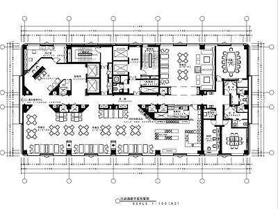 现代其他休闲娱乐空间 行政酒 施工图