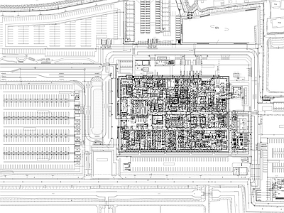 现代规划设计 医院平面图 居住区规划 公园规划 施工图