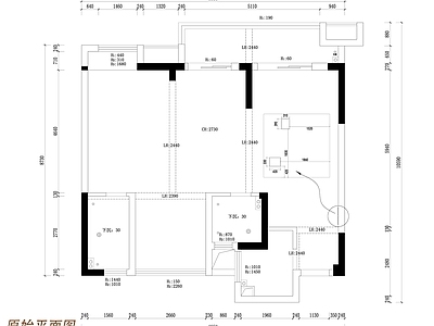 平层 95㎡小户型改造 平面方案 施工图