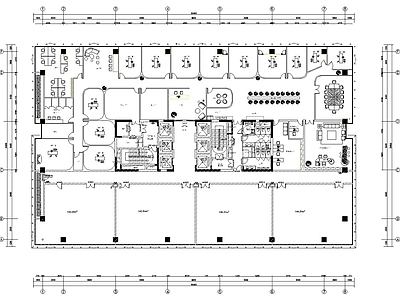 现代直播间 直播间 施工图