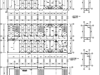 电气图 学生电施 建筑电气 施工图