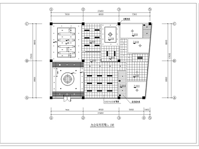 现代其他节点详图 办公室精装修装饰 施工图