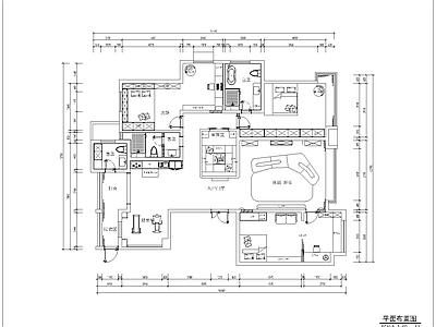 平层 平 施工图