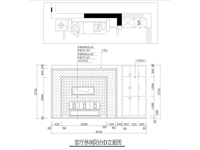 现代卧室 节点大样图 立面图 民宿 主卧衣帽间 平面图 施工图