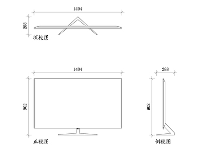 现代图书馆 现代电视设计 现代电视结构 现代电视材质 现代电视屏幕 现代电视接口 施工图